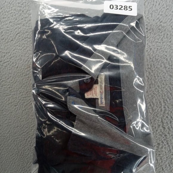 Carbon 2‎ Cobalt Shirt Mens XXL Dark Blue Short Sleeve Polo Classicore - Picture 7 of 7